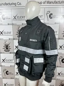 Chaqueta de trabajo de ajuste clásico Lona de algodón pesado Aislamiento de invierno Durable Transpirable Resistente al agua Robusto Teñido liso - Product Image 4
