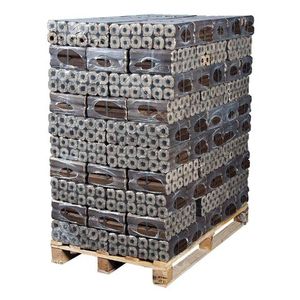 Briquettes de bois écologiques en palettes complètes, combustible en bois, palettes complètes de 96 paquets. - Product Image 4