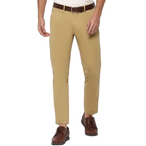 New Summer Fashion <b>Golf</b> Wear Regular Fit Breathable Garment Dyed Lightweight Solid Color Cheap Price Pant <b>Trouser</b> Men Bangladesh - Product Image 1