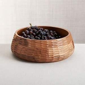 Ensaladera de estilo bohemio de alta calidad, juego de centro de mesa, cuenco de madera Natural personalizable para servir, gran oferta OEM ODM - Product Image 5