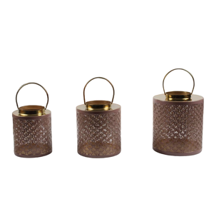 Modern Style Black Coated Metal Lantern Hot Selling Indoor Living Home & Hotel Decoration Different Sizes for Christmas Occasion - Product Image 1