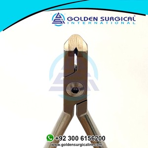 Alicates de corte de extremo distal, cortador de filamento de alambre de acero inoxidable para dentista, alambres de arco de ortodoncia, juego dental de instrumentos quirúrgicos - Product Image 6