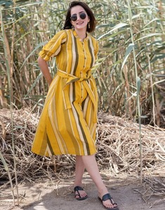 ชุดเดรสปาร์ตี้ยาวทำด้วยมือทำจากผ้าฝ้ายอินเดียชุดเดรสแฟชั่นสำหรับผู้หญิงพิมพ์ลายดอกไม้ของขวัญเจ้าสาว - Product Image 6