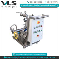 Nouvelle Machine de Flottation de Boissons VLS Technologies PFC 100/300 en Acier Inoxydable AISI304 avec Moteur de Pompe, Protection IP65, 400/3/50Hz