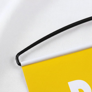 Individuelles Logo Handgehaltenes Einziehbares Banner Scrollende Fahne Pull-up Jubel-Schild für Werbeaktionen - Product Image 6