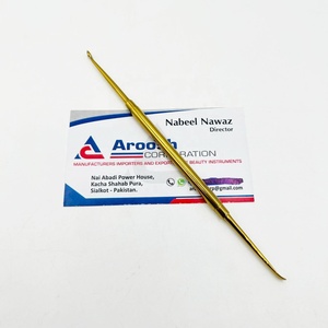 Empujadores de Cutículas de Acero Inoxidable Sólido de Grado Profesional, Removedor de Cutículas de Doble Punta de Alta Calidad para Uñas Curvas - Product Image 6
