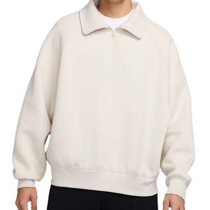 Sweatshirts d'hiver chauds et respirants pour hommes, en coton et en polyester, avec logo personnalisé, pour l'entraînement en plein air. - Product Image 3