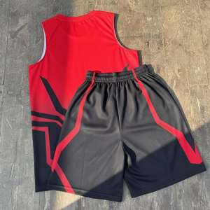 ชุดบาสเก็ตบอลคุณภาพสูงรุ่นใหม่ล่าสุด ปี 2025 แบบซับลิเมชั่น พิมพ์โลโก้ตามสั่ง ราคาถูก รับผลิตแบบ OEM - Product Image 5