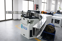 Machine de pliage de profilés en aluminium CNC avec moteur et pompe pour l'automobile, le CVC, les meubles et les douches - Contrôlée par PLC, automatique