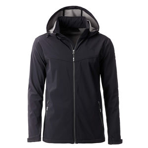 Chaqueta ligera para hombre, abrigo cortavientos, prendas de vestir Softshell, chaqueta de lluvia Unisex para exteriores, chaqueta de Color transpirable con capucha - Product Image 5