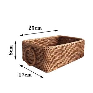 Wholesale Rattan <b>Basket</b> <b>for</b> <b>Bathroom</b> Accessories, <b>Bathroom</b> Organizer - Product Image 3