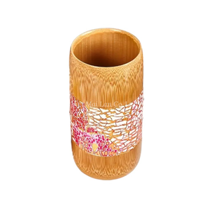 Handcrafted <b>Bamboo</b> <b>Cup</b> with Lacquer Finish for Simple Lifestyle and Everyday Use from Vietnam - Product Image 2