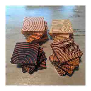 Dessous de verre en bois de noyer artisanal de conception personnalisée en Inde Tapis et tampons de nouvelle conception avec qualité d'exportation - Product Image 4