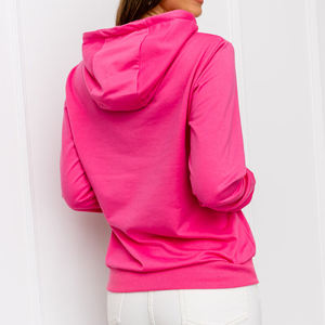 Custom Women's Hoodies Long Sleeve Solid Lightweight Pullover <b>Top</b> Loose Sweatshirt With Pocket <b>Y2k</b> Hip Hop Hoodie For Women - Product Image 4