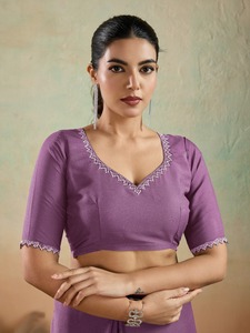 Diseñador impresionante tradicional pakistaní boda étnica elegante Sari hermosa seda suave Georgette alta calidad fiesta desgaste Saree - Product Image 2