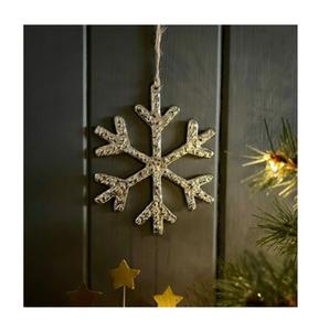 Decoración de copo de nieve colgante de Metal grande Vintage Navidad colgante superventas Navidad y otros adornos de decoración festiva - Product Image 1