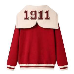 Kappa Alpha Psi Krimson Prep <b>Hoodie</b> True To Size Premium Fleece Embroidered Greek Letter Crest Classic Style - Product Image 5