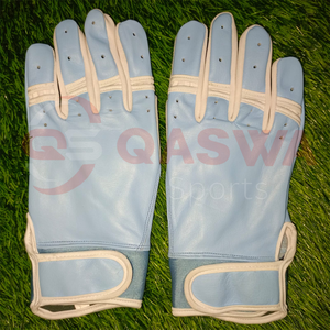 Gants de frappe de baseball bleu clair très demandés Vente chaude de gants à manchette courte et longue à prix raisonnable - Product Image 3