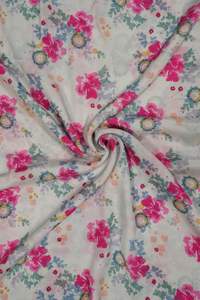 ชุดเดรสและชุดราตรีผ้าฝ้ายพิมพ์ลายดิจิทัลสีเหลืองสำหรับผู้หญิง - Product Image 2