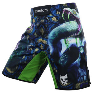 Shorts MMA personnalisables à séchage rapide avec fentes latérales, tenue de sport décontractée pour hommes, service OEM gratuit Venom pour la boxe et le Muay Thai - Product Image 2