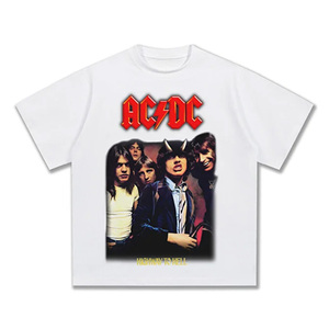 Camisetas Gráficas de Algodón Grueso de Alta Calidad, Impresión Personalizada DTF DTG, Fabricación OEM, Pedidos al por Mayor - Product Image 2