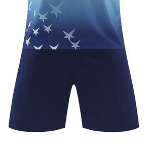 Ropa deportiva personalizada Odm, uniforme de camiseta de fútbol en blanco con logotipo personalizado, conjunto de uniformes de fútbol americano de secado rápido y transpirable - Product Image 5