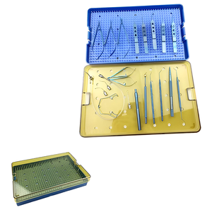 ชุดผ่าตัดตาสามารถฆ่าเชื้อได้ด้วยชุดต้อกระจกสเตนเลสความดันสูงและอุณหภูมิสูงได้รับการรับรองมาตรฐาน CE ISO - Product Image 1