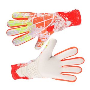 Guantes de Portero al por Mayor, Palma de Látex de Alto Agarre, Costuras Duraderas, Ajuste Cómodo para Entrenamiento y Partidos de Fútbol - Product Image 5