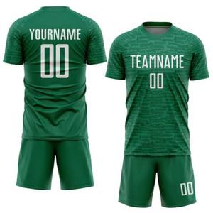 Conjunto de uniforme de fútbol personalizado de alta calidad Ropa de fútbol de sublimación completa con tela Premium - Product Image 3