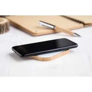 Caricatore Wireless Ecologico Trempe con Organizer da Scrivania per Ricarica Comoda e Sostenibile dei Gadget - Product Image 4