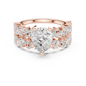 Oro 10K para mujer Anillo de estilo moderno - Product Image 2