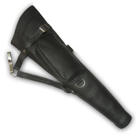 ESHALZ IMPEX Tir à l'arc de chasse OEM Flèche de chasse personnalisée à 100% en cuir de vache véritable, modèle AQ-117 F 50CM