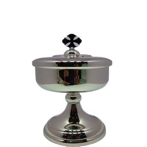 Ciborium élégant pour maison église produit fournitures gobelet à vin rond couleur argent Dragons nouveauté gothique cadeau de noël - Product Image 1
