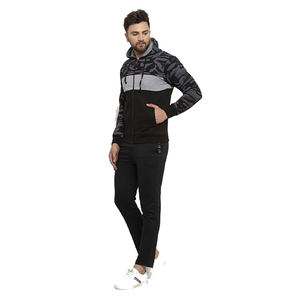 Prix bas, design camouflage, respirant, nouveau design, survêtement pour homme, fermeture éclair intégrale, ensemble sweat-shirt deux pièces pour homme - Product Image 4