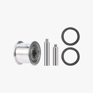 Poulie de renvoi régulière en alliage/V-alliage argenté, série H2, compatible OEM, personnalisable pour la construction de machines industrielles - Product Image 2