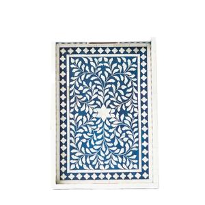 Gabinete de madera de artesanos reales modernos, bandejas de servicio con incrustaciones de hueso extensibles para cocina, hoteles, salas de estar, muebles para el hogar, venta al por mayor - Product Image 1