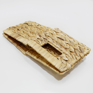 Artex Dong Thap Handmade Eco-Friendly <b>Foldable</b> Storage <b>Basket</b> with Handles Water Hyacinth Wicker for Organizing on Shelves - Product Image 5