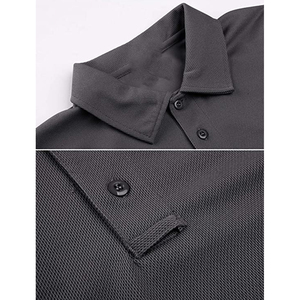 Logo personnalisé brodé pour T-shirt polo 100% Polyester Vêtements de travail d'entreprise pour hommes et femmes Nouveaux vêtements de travail de golf de qualité - Product Image 2