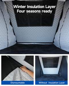 美国直运车顶帐篷 4X4 越野户外自动露营车帐篷 露营SUV车顶帐篷 硬壳 - Product Image 4