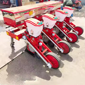 6 <b>Row</b> Corn Seed Planter Machine Tractor Mounted Green Yellow Motor High Productivity Easy Operation - Product Image 3