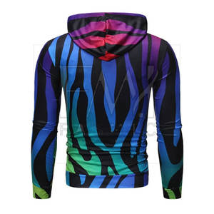 เสื้อมีฮู้ดสำหรับเข้ายิมของผู้ชายผ้าคอตตอน100% ทันสมัยพร้อมเสื้อกีฬาแขนยาวปักและระบายอากาศได้ดีจาก sialkot - Product Image 2