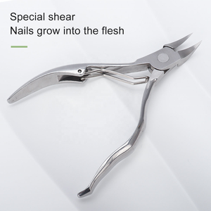 Professional Custom Logo Double Spring Nail Clippers Toes Dead Skin <b>Trimming</b> Nipper Manicure Cuticle Nipper - Product Image 4