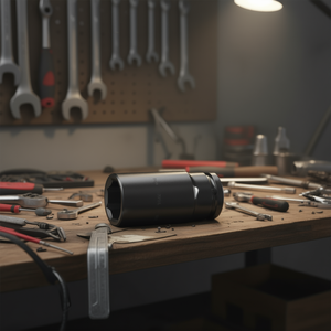 Juego de llaves de vaso fosfatadas de serie larga con accionamiento cuadrado hembra de 3/4'' y boca hexagonal - Product Image 3