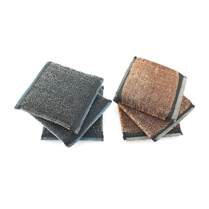 Depurador de esponja de malla de alambre de acero inoxidable de gran oferta para platos esponja de acero inoxidable resistente antiarañazos resistente - Product Image 3