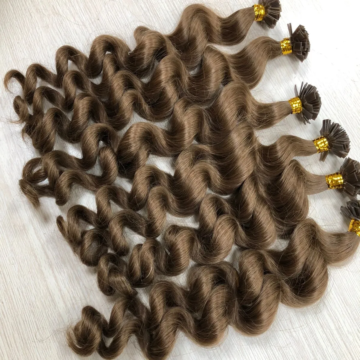 Human Hair Body Wave hair extensions Blonde Colors Weft Hair Extension