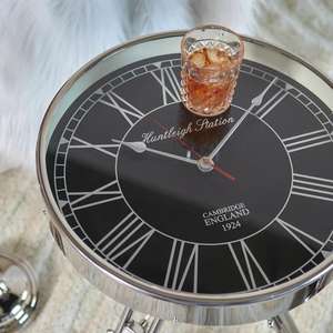 Support de table à café ou à thé réglable en forme de boussole polie et brillante, décoration moderne pour la maison, dernière arrivée - Product Image 5