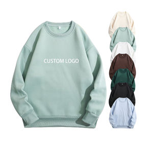 Venta al por mayor de sudaderas con capucha de mujer de talla grande de gran tamaño con logotipo personalizado de lana antiarrugas poliéster/algodón 360g tela de invierno - Product Image 6