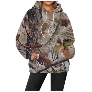 Nueva llegada Sudaderas con capucha de camuflaje de calidad premium Diseños y tamaños personalizables 250 a 500 GSM para ropa de caza - Product Image 4