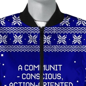 Veste universitaire en satin pour femmes Zeta Phi Beta, bleu et blanc, sororité, 1920, vêtements grecs, broderie du bouclier ZPB, look premium - Product Image 5