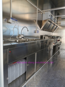 Restaurante móvil Bubble Tea Coffee Bar Helado Comida Vending Remolques Totalmente equipados Pizza Taco Burger Food Truck - Product Image 2